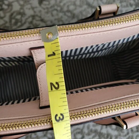 Kate Spade Pink/Blush Leather Handbag Tote Style - Picture 12 of 16